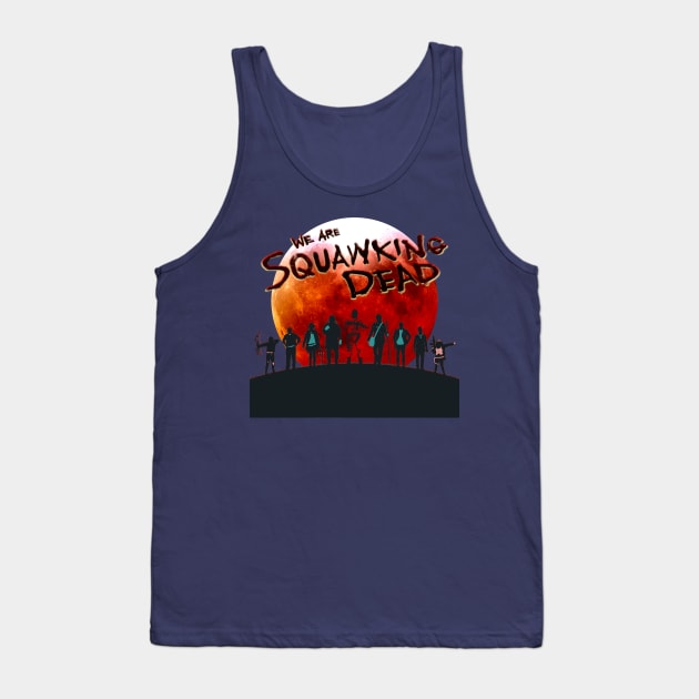 TWD Season 11C Art Tank Top by SQUAWKING DEAD